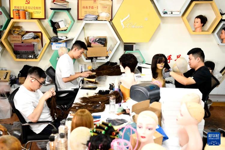 山东鄄城:发制品产业助推县域经济发展